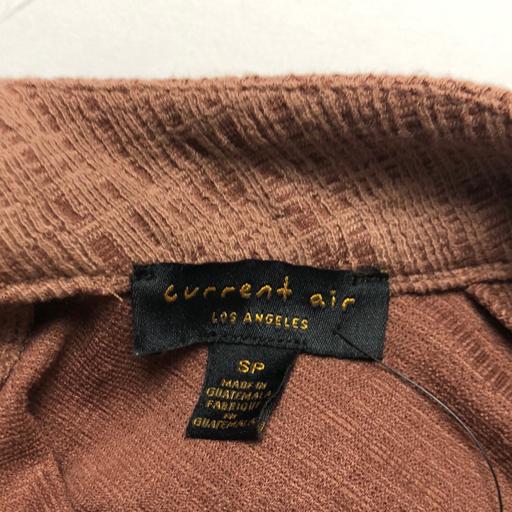 Anthropologie Current Air Bette Tie Top SP NWT - Picture 7 of 8